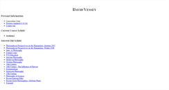 Desktop Screenshot of davevessey.com